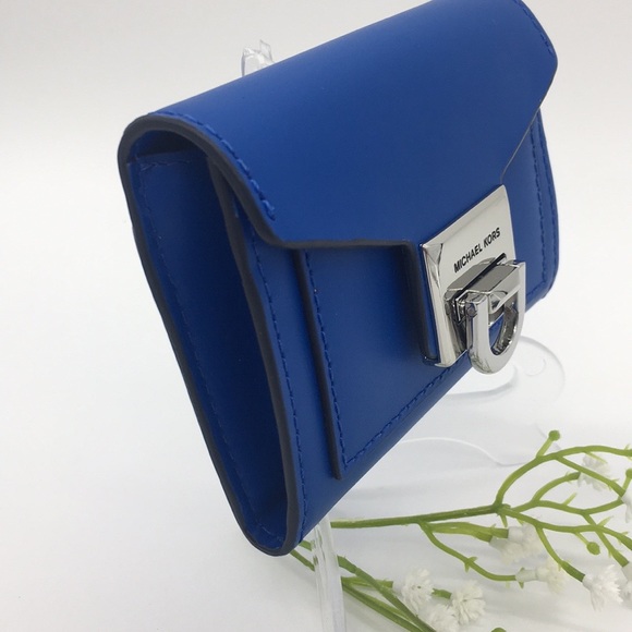 Michael Kors Manhattan SM Flap Wallet Leather - Picture 3 of 8